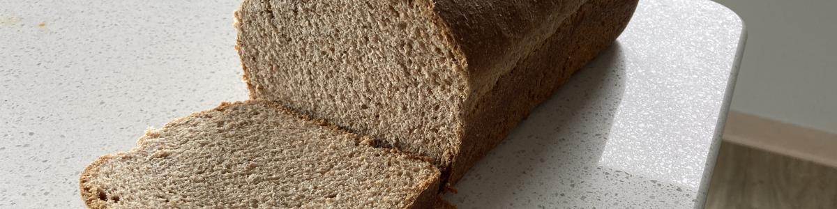 Honey Whole-Wheat Bread sliced